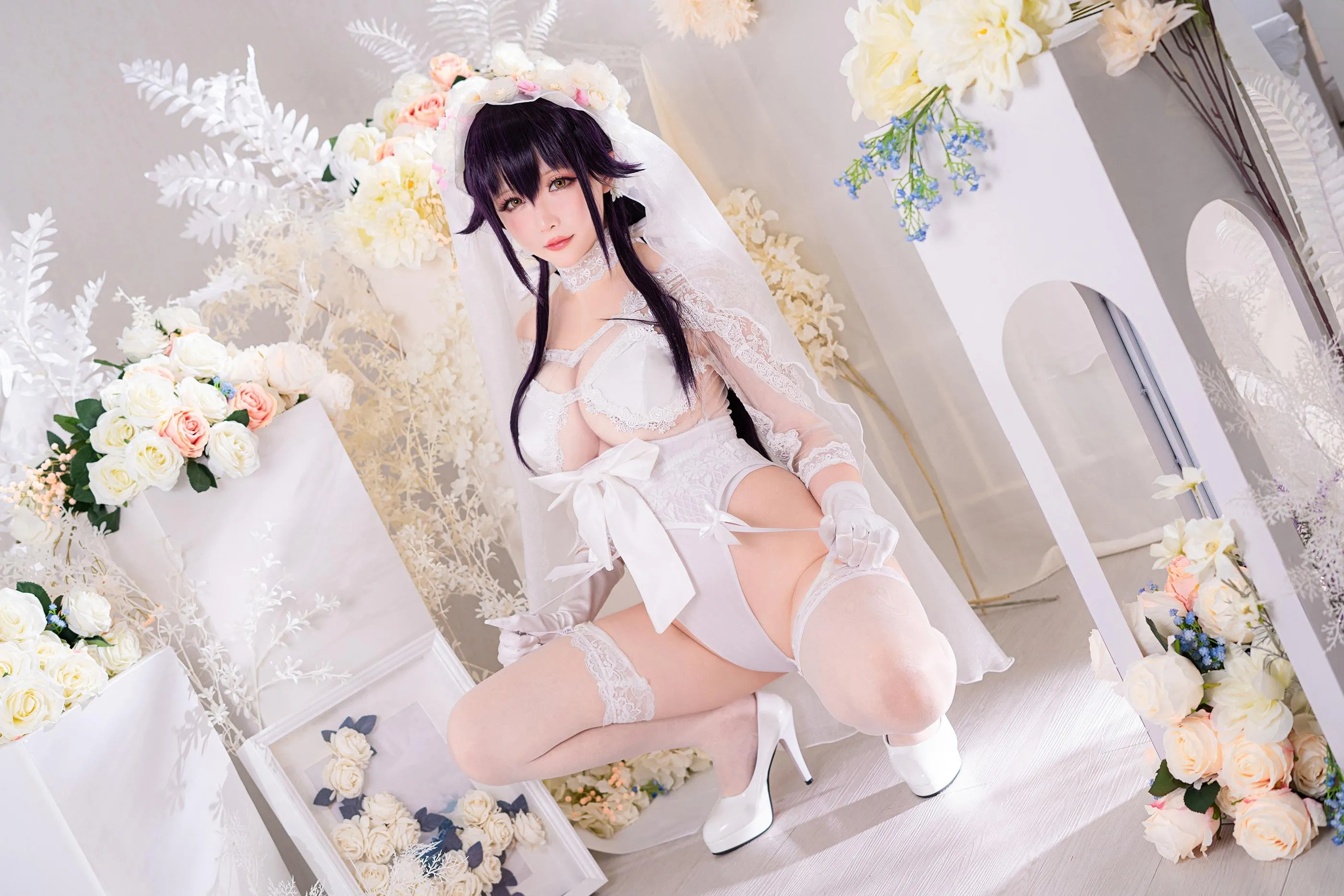 星之迟迟 – NO.84 纯白漆黑-吾妻 [31P]插图5